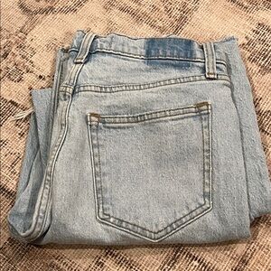 Abercrombie & Fitch Light Wash High Rise Jeans